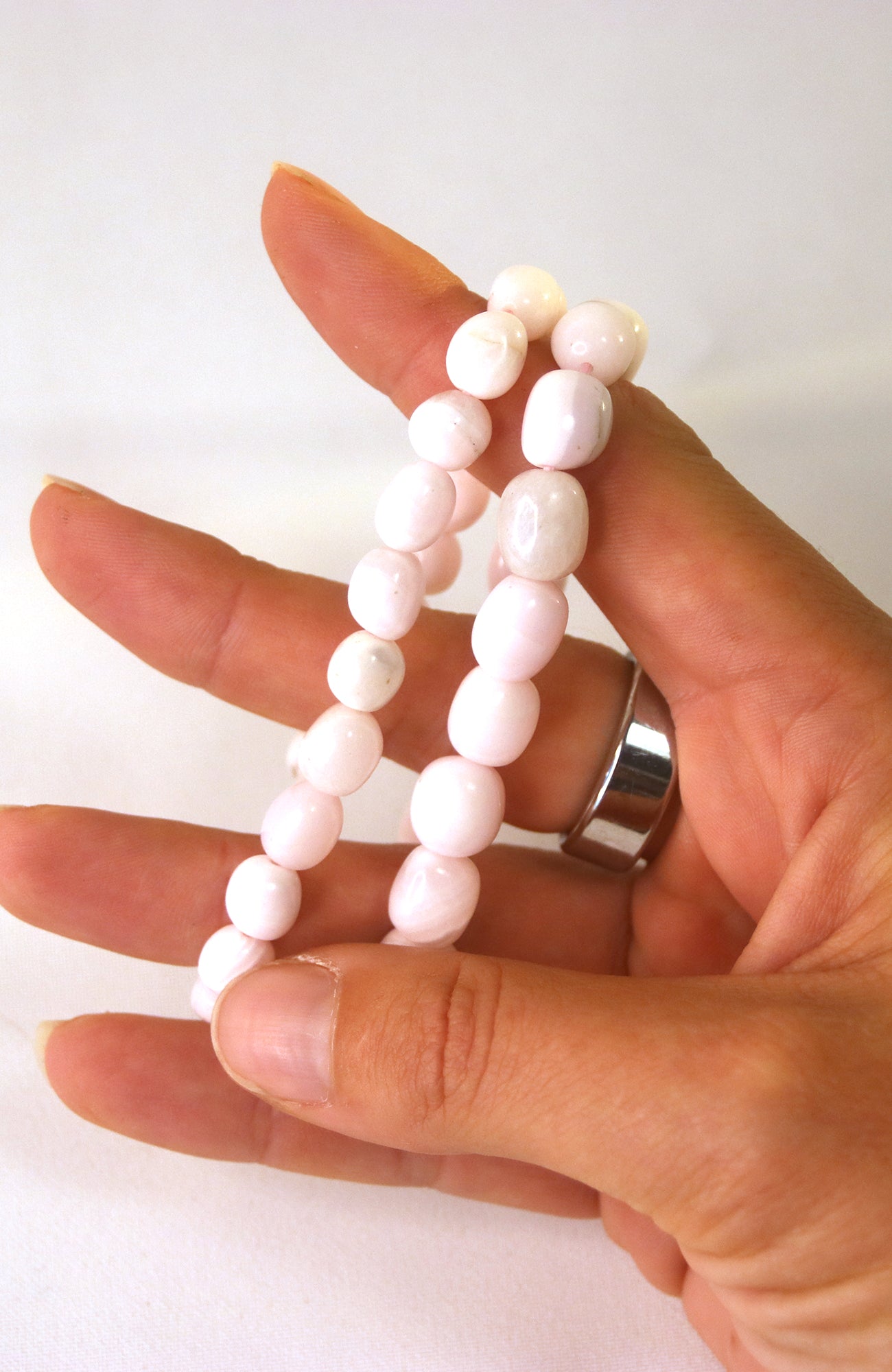 Mangano Calcite Nugget Bead Bracelet 451